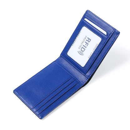 RFID Blocking Leather Wallet