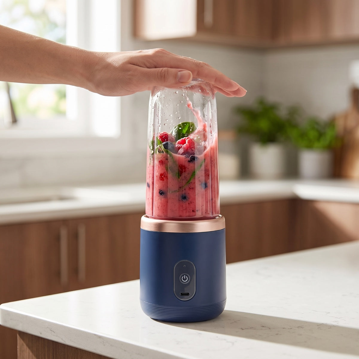 6-Blade Portable Power Blender