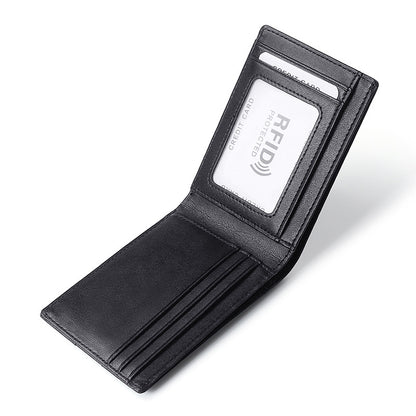 RFID Blocking Leather Wallet