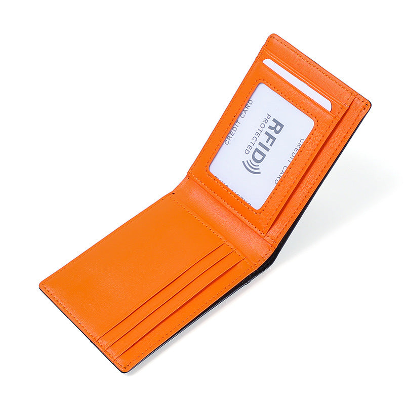RFID Blocking Leather Wallet