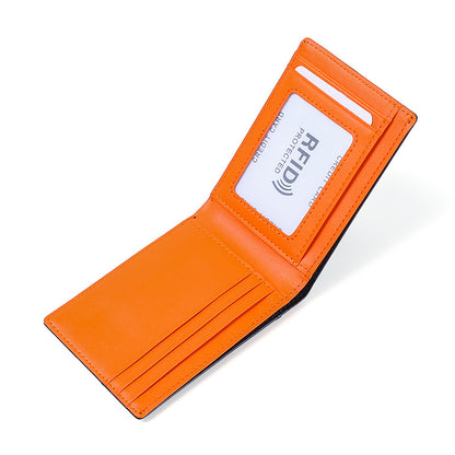 RFID Blocking Leather Wallet